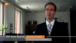 TV-Auftritt im ZDF heute journal